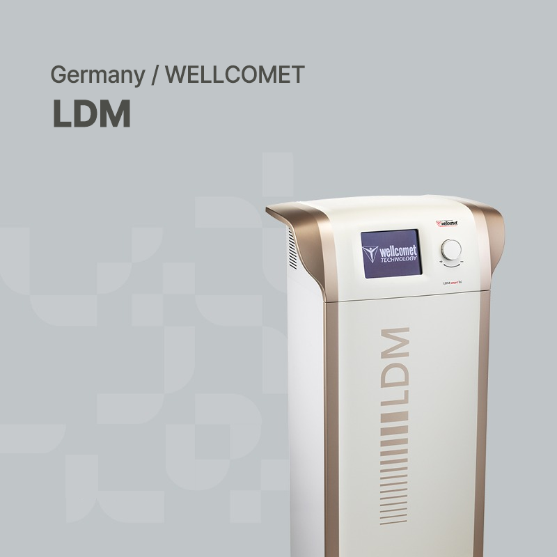 Medical Aesthetic Device WELLCOMET LDM from Germany for Advanced Skin Treatments